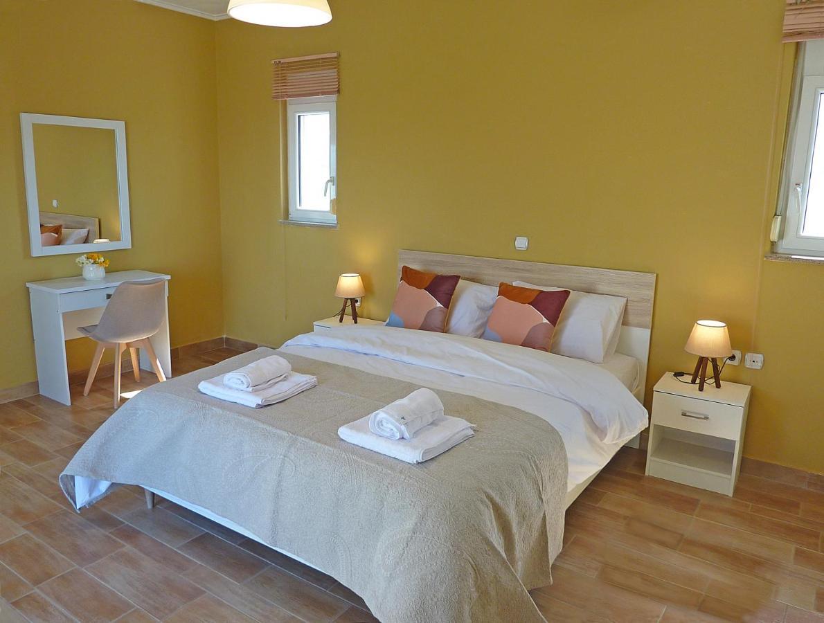 Panoramic Sea View Villa 4 Min To Beach Τιγκάκι Εξωτερικό φωτογραφία