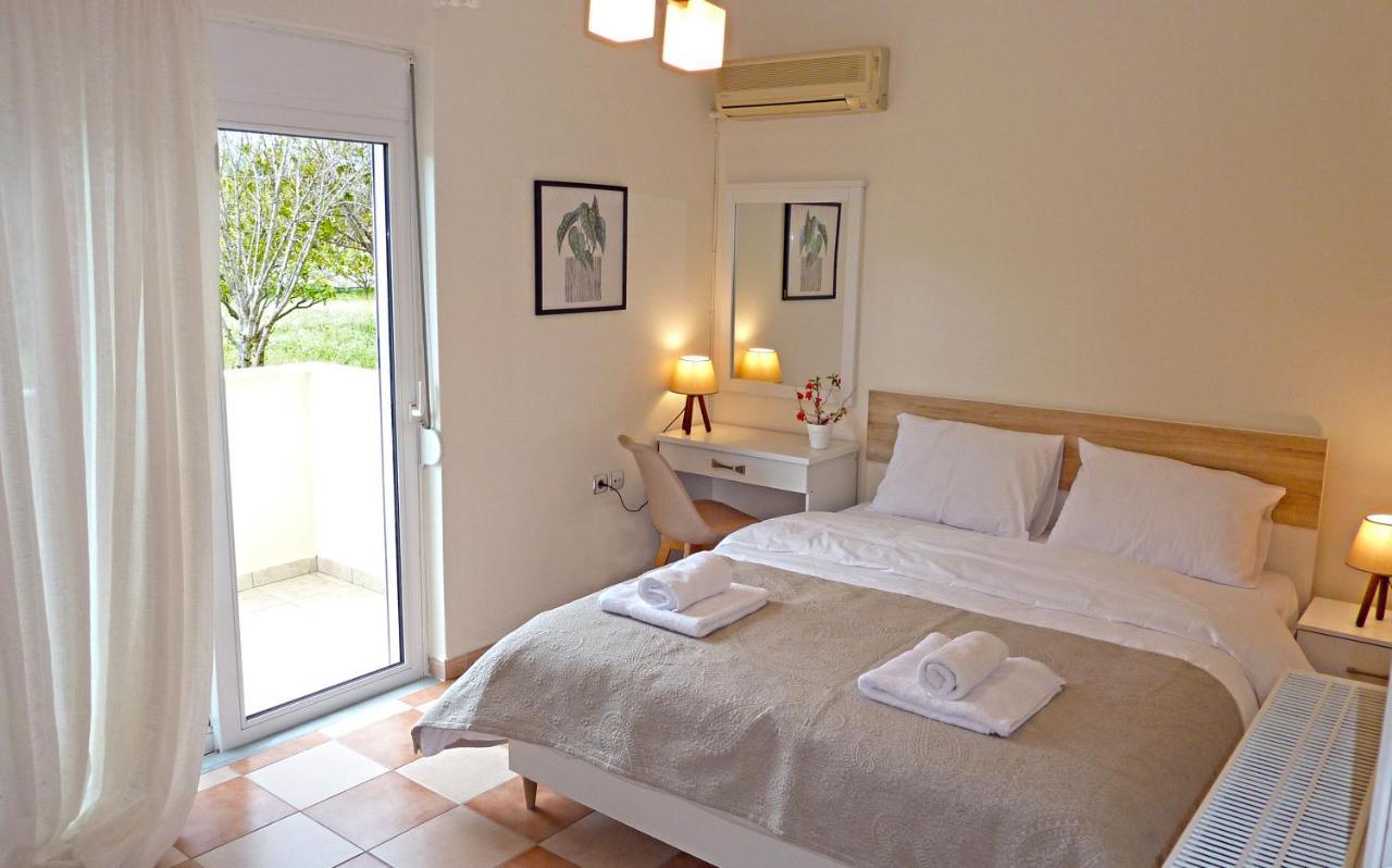 Panoramic Sea View Villa 4 Min To Beach Τιγκάκι Εξωτερικό φωτογραφία