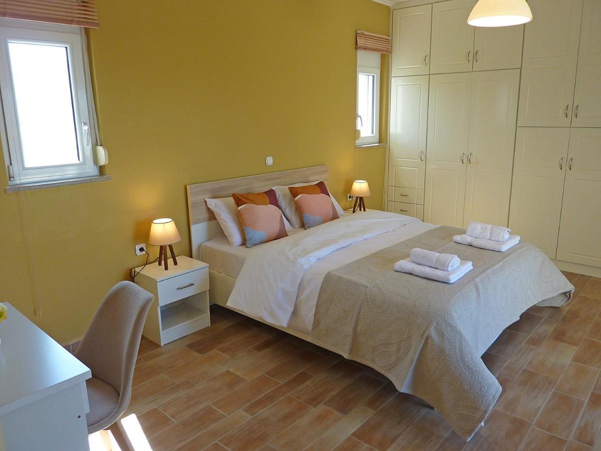 Panoramic Sea View Villa 4 Min To Beach Τιγκάκι Εξωτερικό φωτογραφία