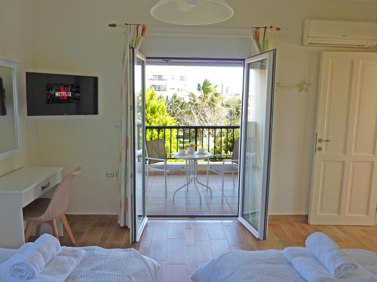 Panoramic Sea View Villa 4 Min To Beach Τιγκάκι Εξωτερικό φωτογραφία