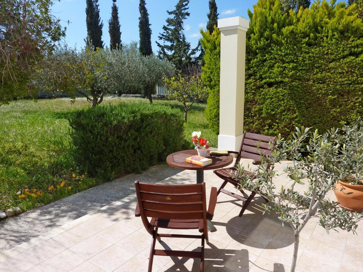 Panoramic Sea View Villa 4 Min To Beach Τιγκάκι Εξωτερικό φωτογραφία