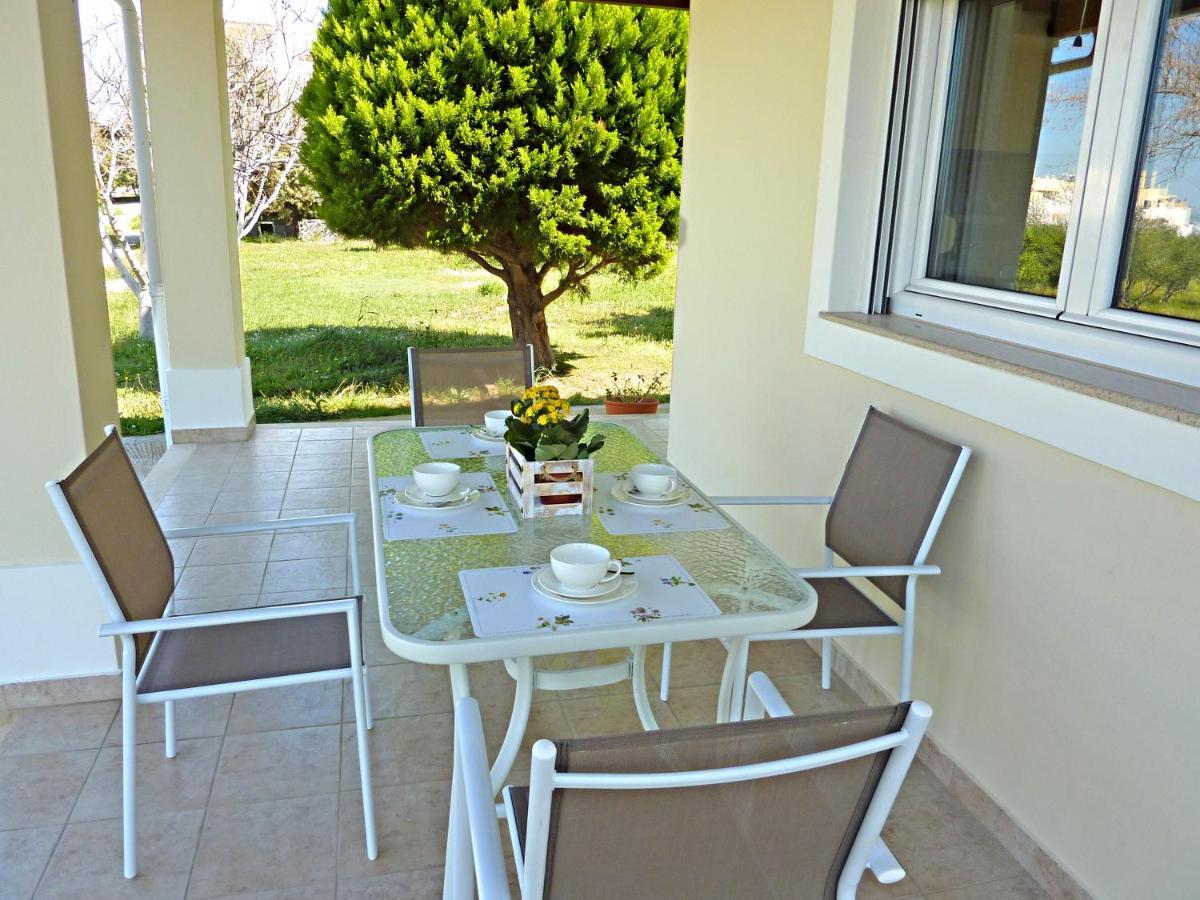 Panoramic Sea View Villa 4 Min To Beach Τιγκάκι Εξωτερικό φωτογραφία