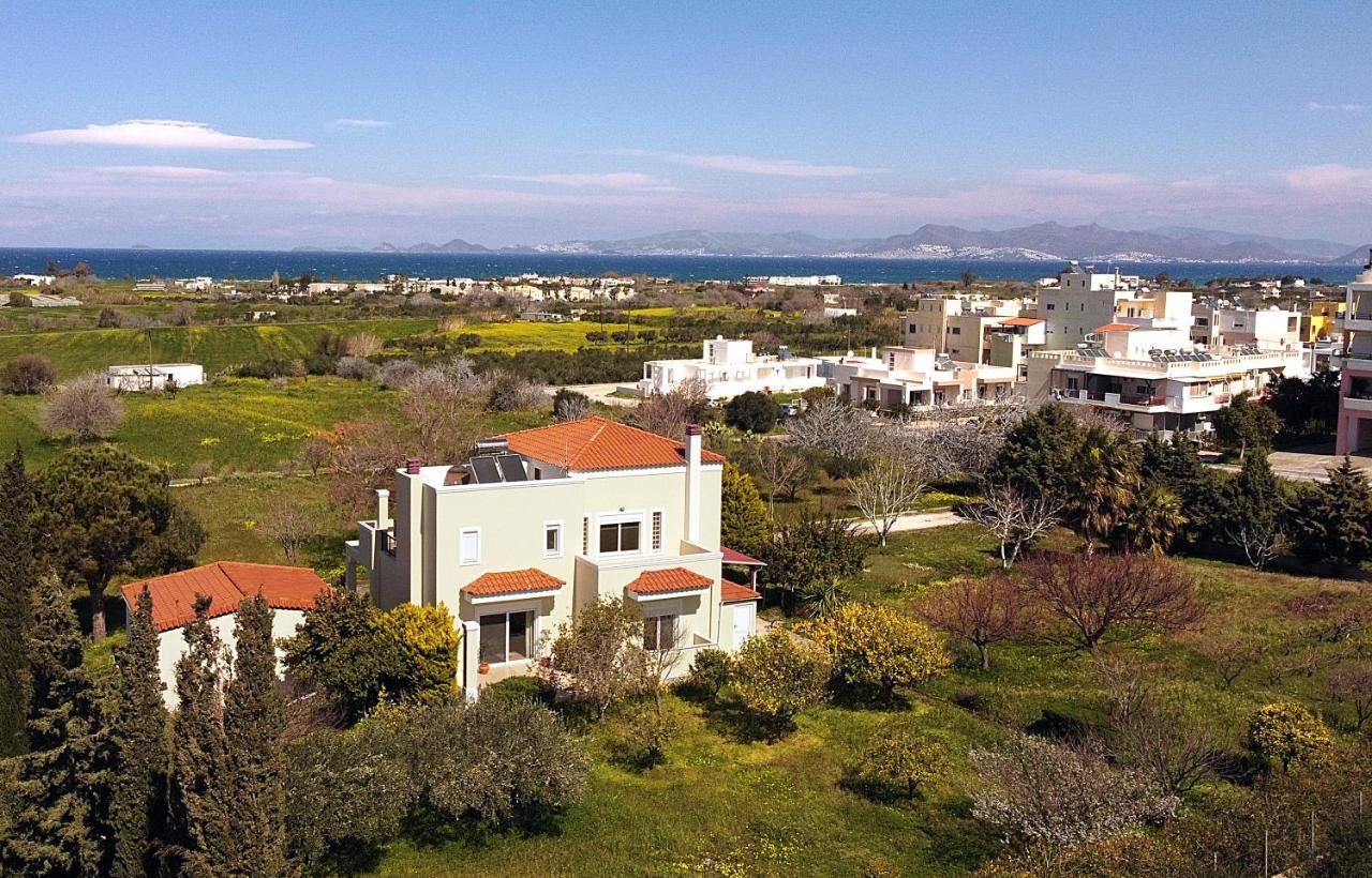 Panoramic Sea View Villa 4 Min To Beach Τιγκάκι Εξωτερικό φωτογραφία