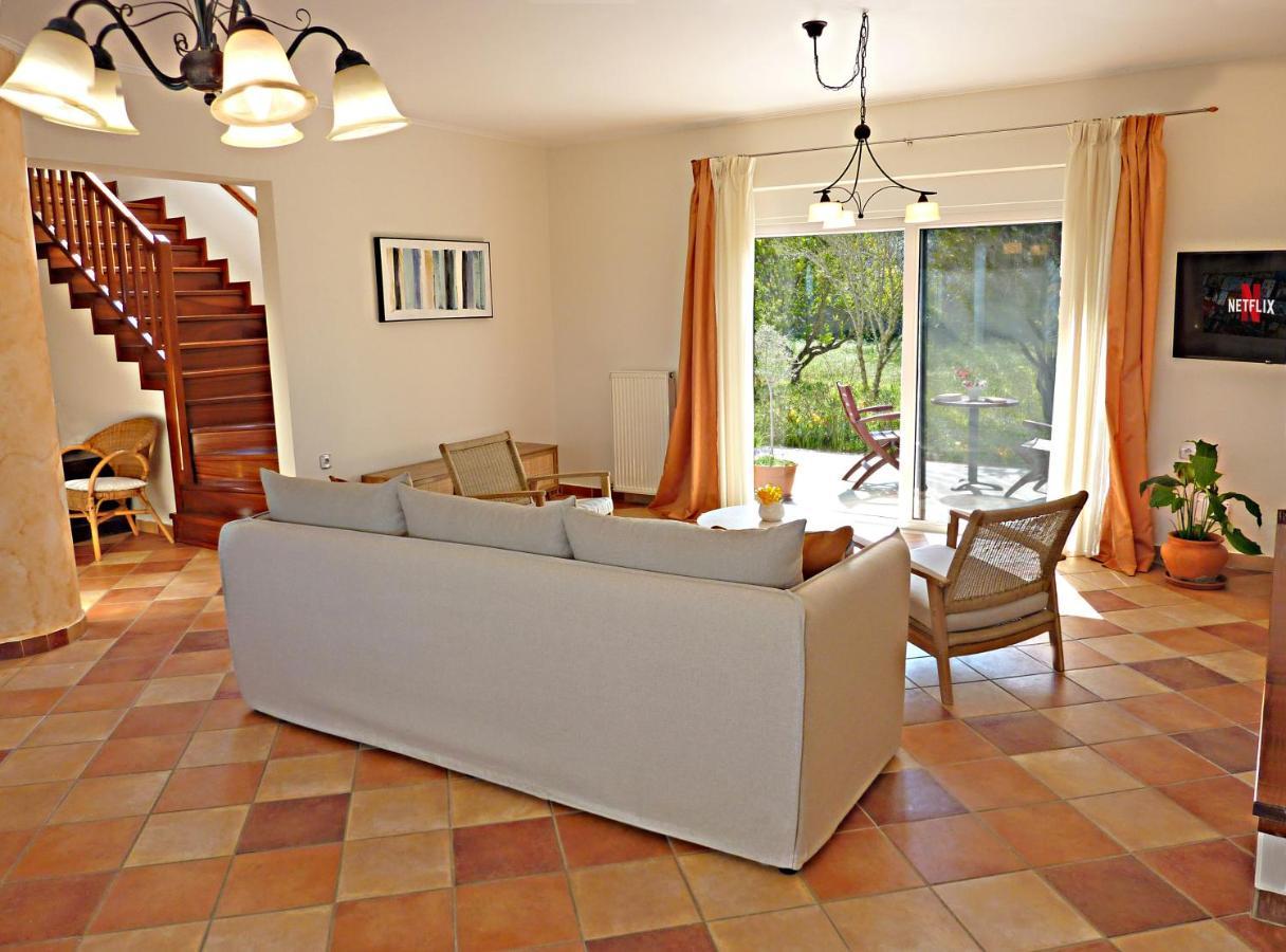 Panoramic Sea View Villa 4 Min To Beach Τιγκάκι Εξωτερικό φωτογραφία